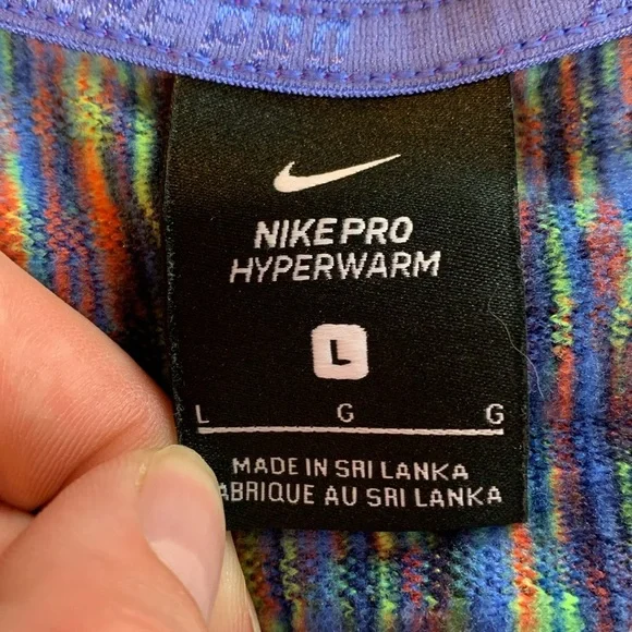 Nike Pro multicolor full zip lightweight jacket - Picture 8 of 12